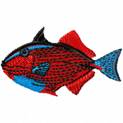 Fishes Embroidery Design 2 Fishes Embroidery Design 2